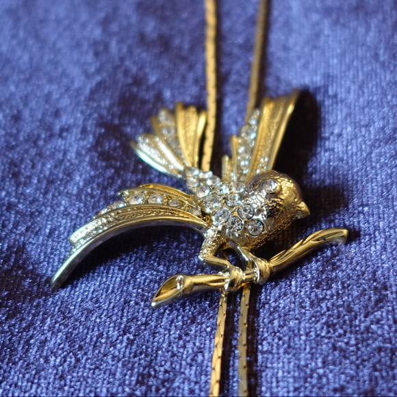 Jewelry - Bird on a Twig Adjustable Necklace